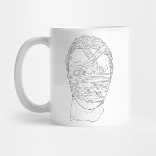 Head of St. John the Baptist Shaded Mug